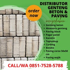 WA Telp 0851 - 7528 - 5788, Jual Paving Block Anti Banjir Terdekat Di Sukun