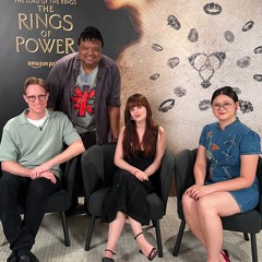 JD Payne, Markella Kavenagh & Megan Richards with Hrishi K - The Lord of the Rings:Rings of Power 2