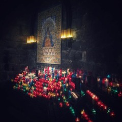 Ofrenda De Velas A La Virgen Negra (Monasterio de Montserrat)