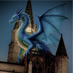 blue dragons are attracted by the light