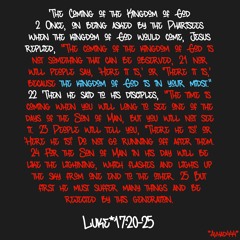 In Your MIDST(LUKE 17: 20-25)