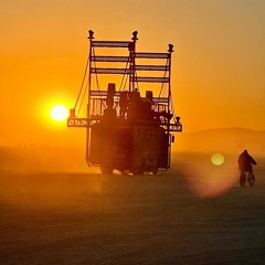 Burning Man 2023 Sunrise From The Golden Gate