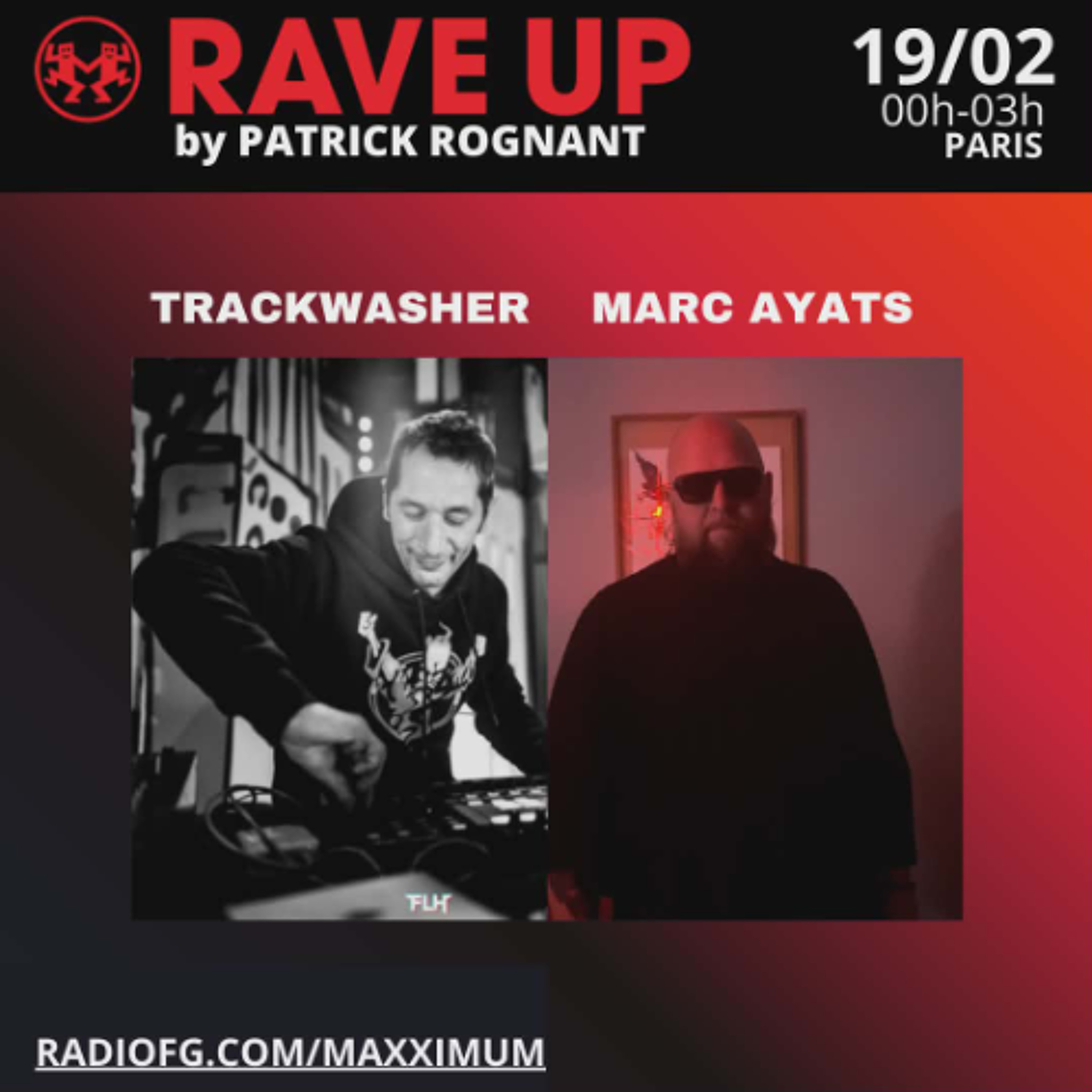 Trackwasher - RAVE UP : VINYL MIX episode artwork