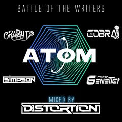 BATTLE OF THE WRITERS VOL.1  MC's CRAZY T - COBRA - GENETIC - SIMPSON (DJ DISTORTION)   (12.03.2024)