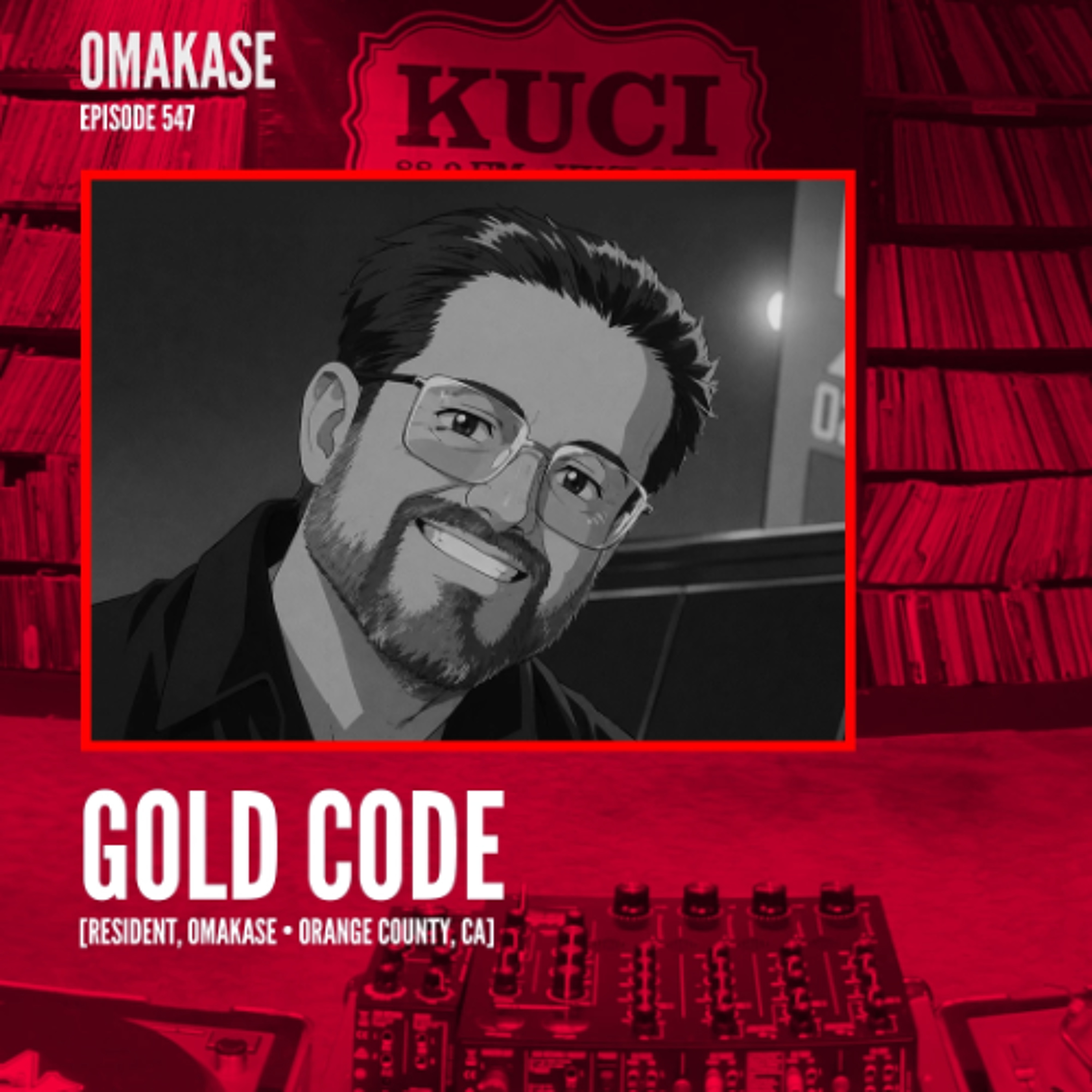 OMAKASE 547, GOLD CODE episode artwork