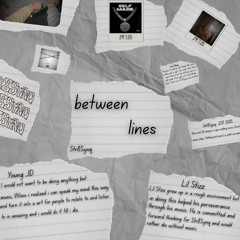 between lines