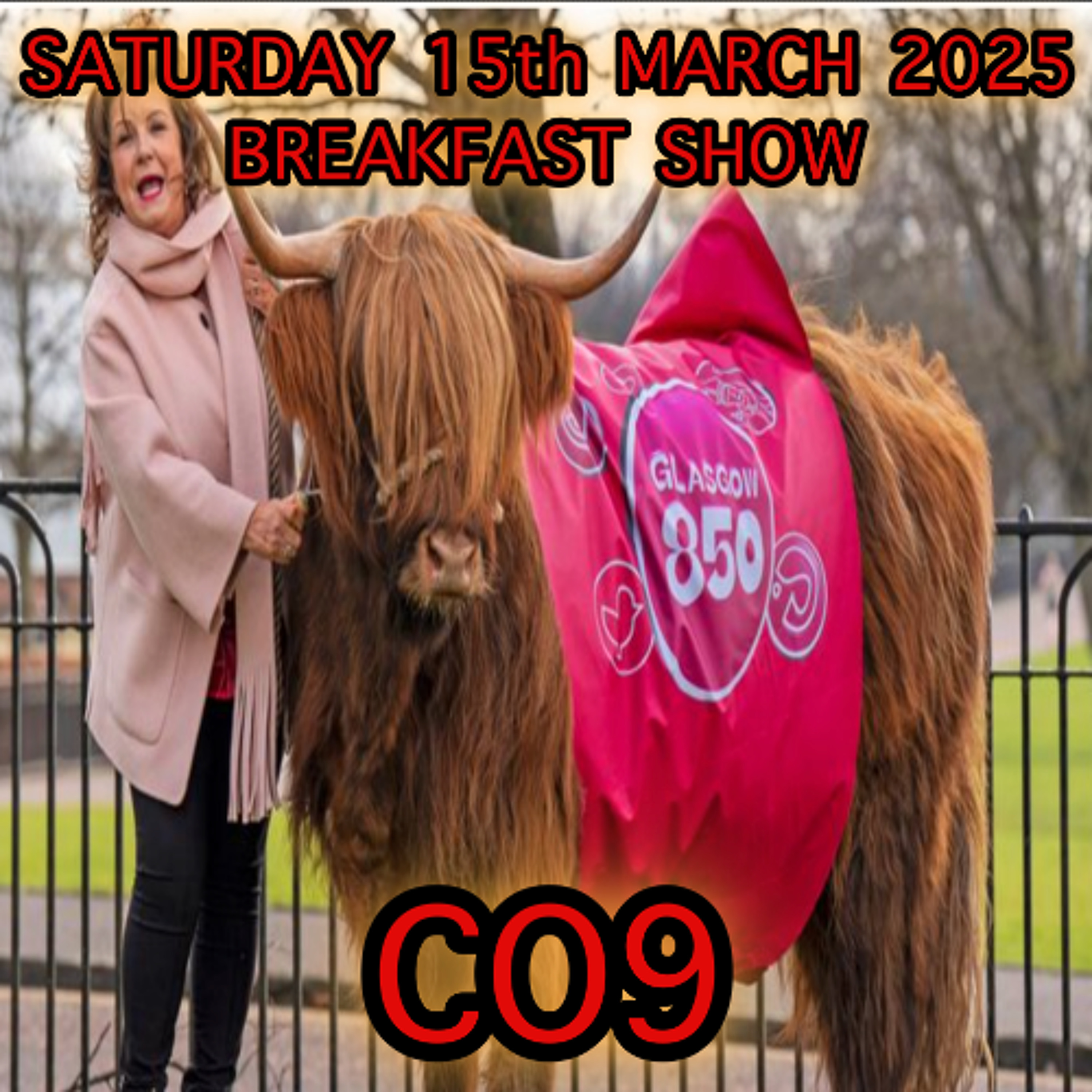Saturday 15th March 2025 Breakfast Show episode artwork