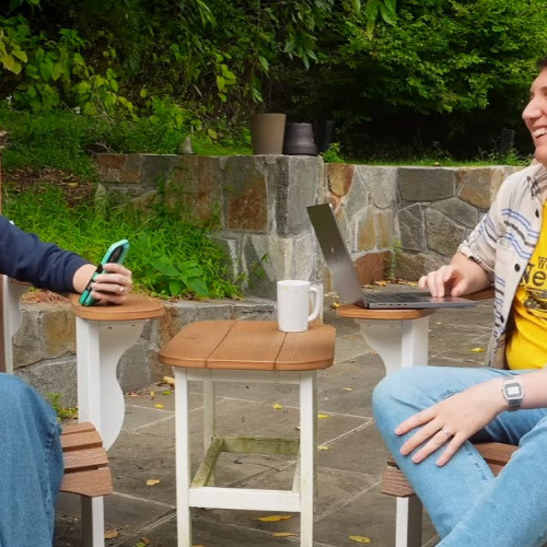 Jess and Rob are on the By Royal American Brit