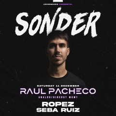 Seba Ruiz @ Sonder Warm Up (City Hall/Barcelona) 11/12/21