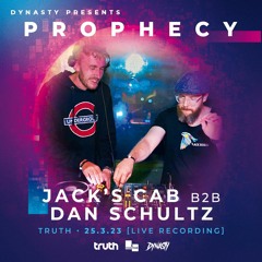 Jack's CAB B2B Dan Schultz - live upstairs at Truth for Dynasty 23.03.23
