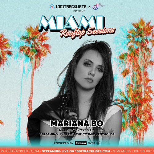 Mariana Bo - LIVE @ 1001Tracklists X DJ Lovers Club Miami Rooftop Sessions 2022