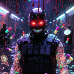 ネオンが血を滴らせてる