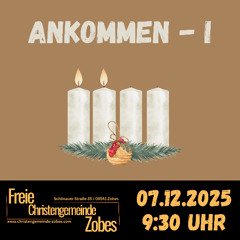 Predigt vom 07.12.2025