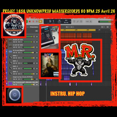 Projet 1656 UnkNowProd M.R. INSTRU. HIP HOP 80 BPM MAST.L.P.