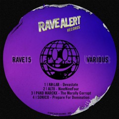 Sonico - Prepare For Domination (RAVE15)