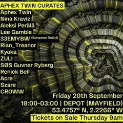 Aphex Twin - Manchester 20/9/19