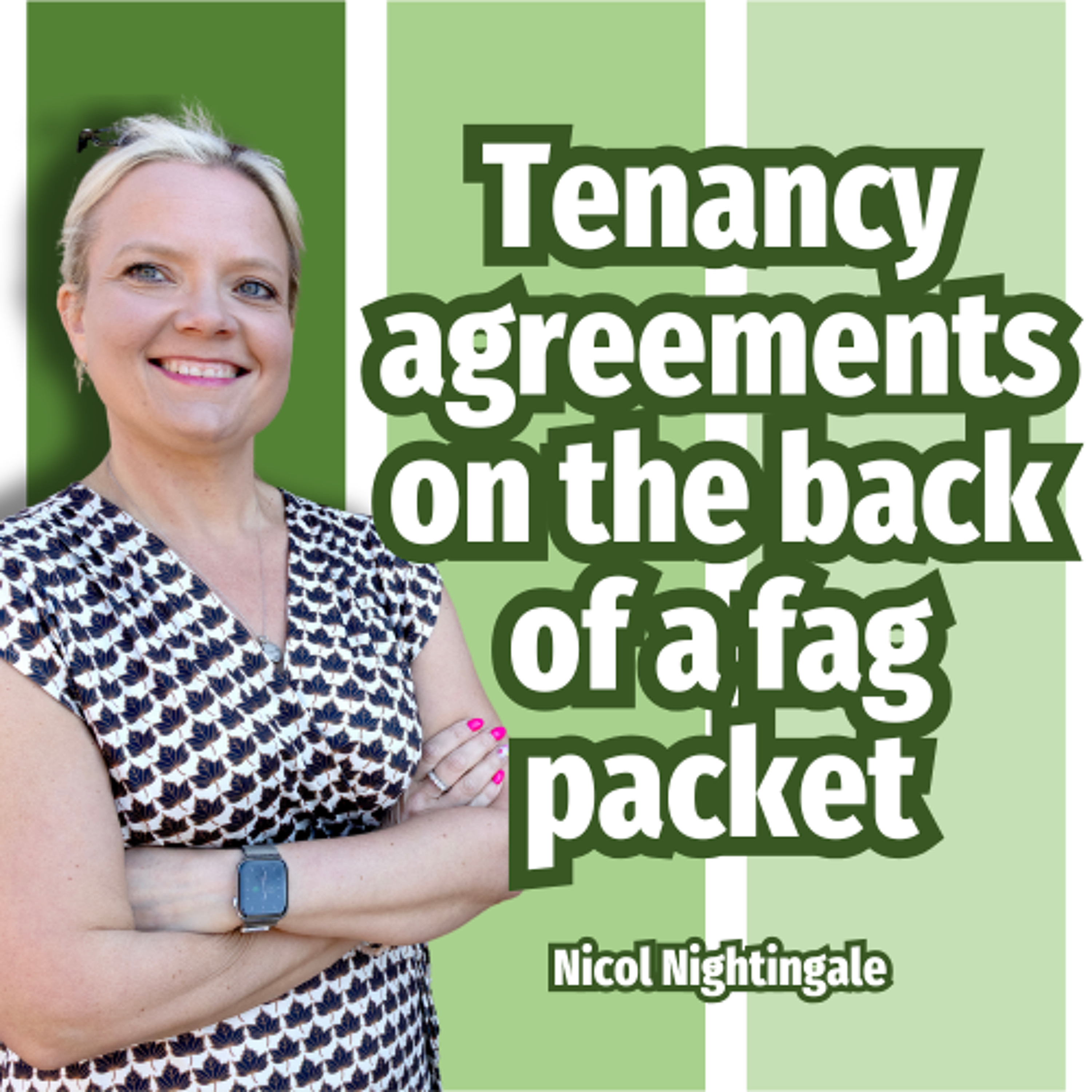 Tenancy agreements on the back of a fag packet - Ep. 2300 episode artwork