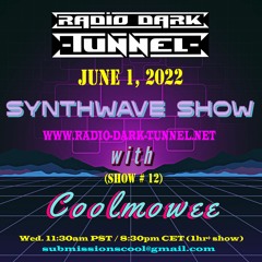 JUNE 1, 2022 - RDT SYNTHWAVE SHOW #12  W/COOLMOWEE w/ The Pyramid