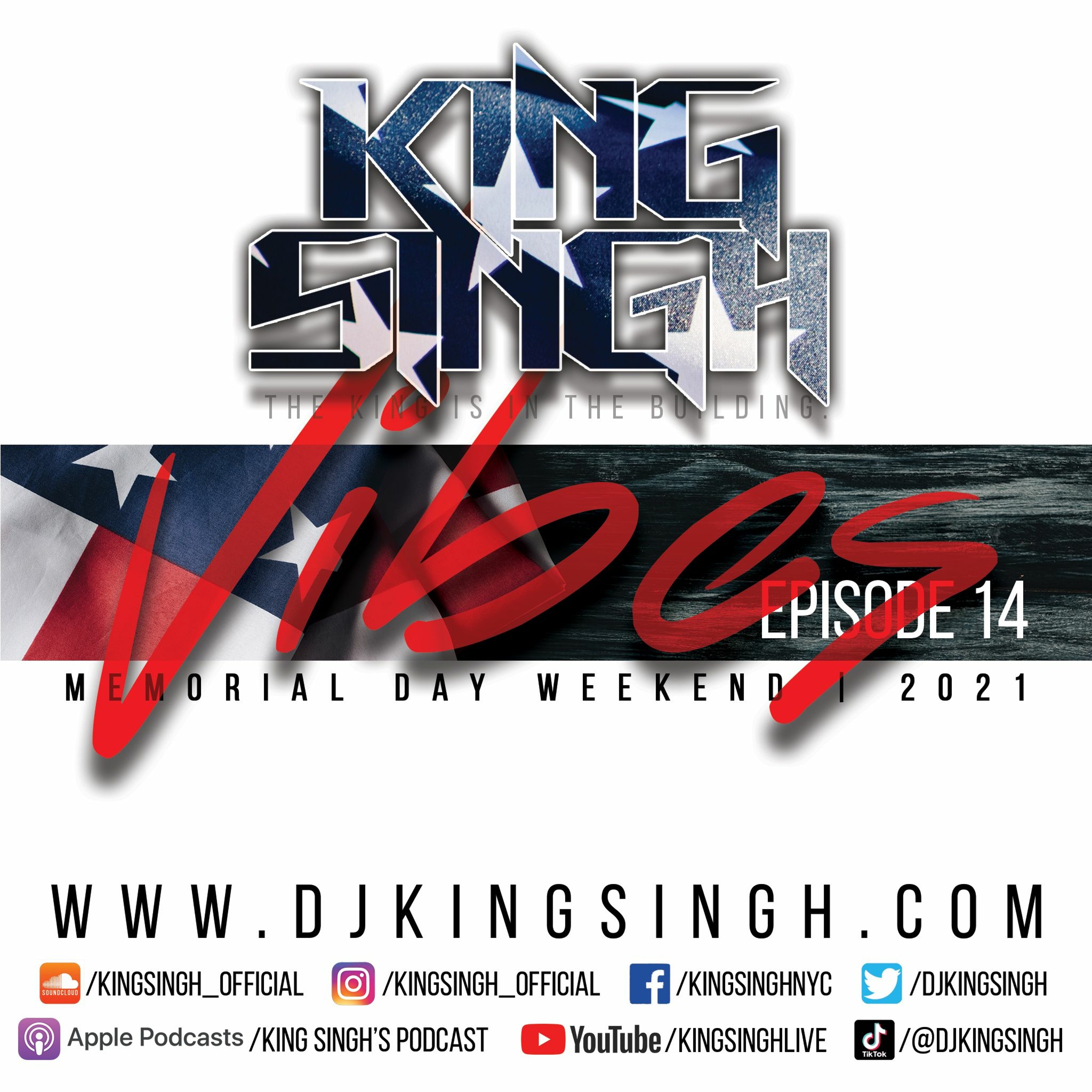 Vibes ep.14 (Memorial Day 2021 Mix)| The King is in the Building. episode artwork