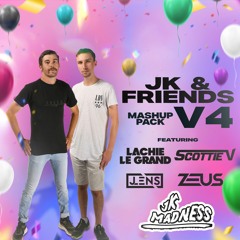 JK & Friends Mashup Pack V4 #4 ELECTRO HOUSE CHARTS!! (SUPPORTED BY RAVE REPUBLIC)