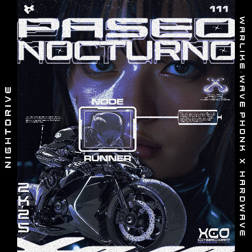 XALA - Paseo Nocturno (Nightdrive Mix) | Warlike Wavephonk x Hardwave | 130 BPM (VISUAL ON YOUTUBE)