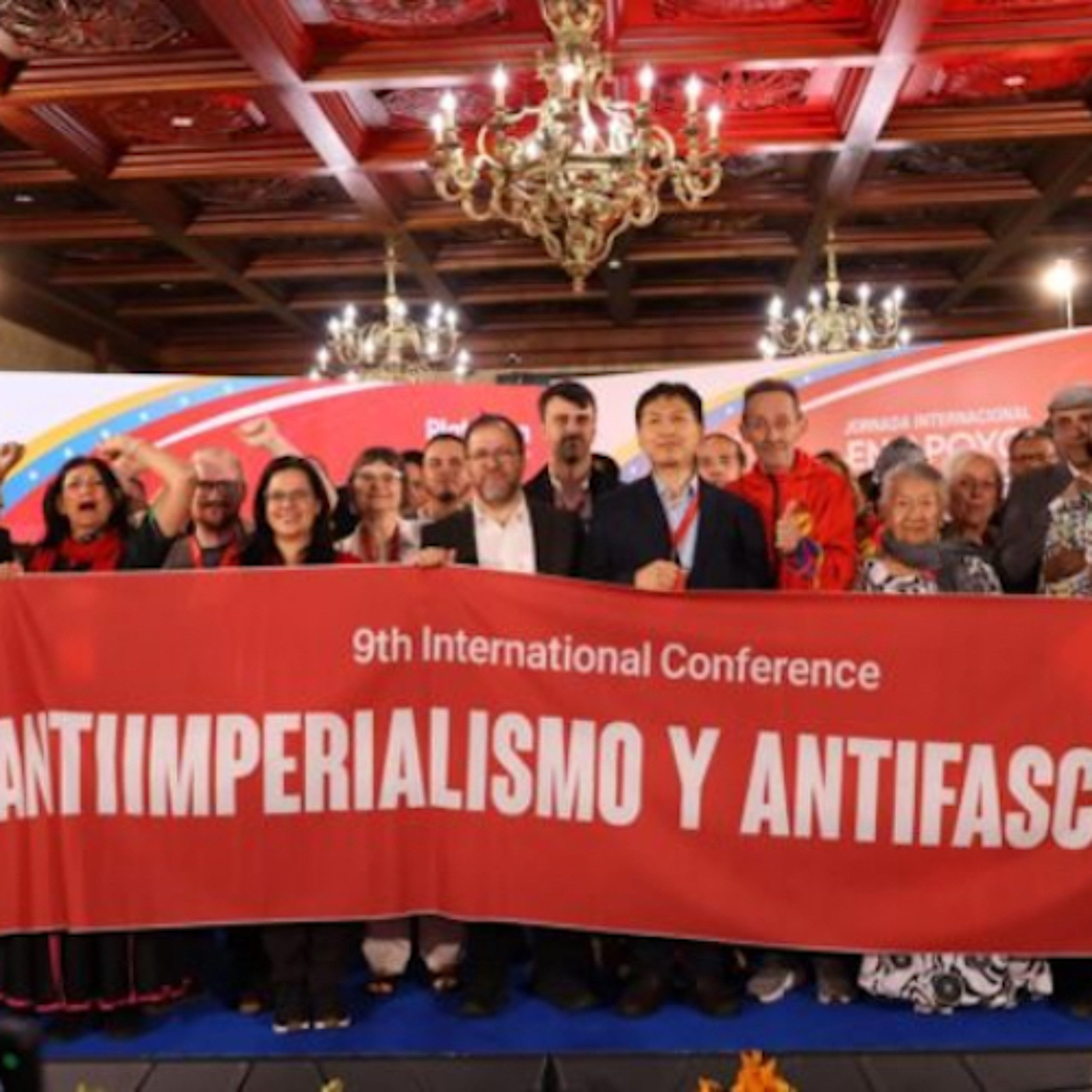 Caracus declaration - imperialism shall fall! The peoples shall prosper