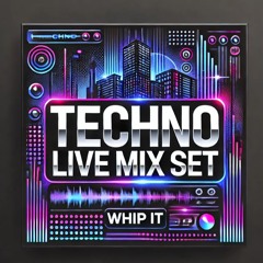 my Techno Live Mix II 🎧 Mad Hot Set 🚀 Nov 2024 🎧 124 BPM ❤️ Whip It 020