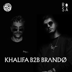 KHALIFA B2B BRANDO @ ROSA Greifswald 31.08.24 FULL POWER