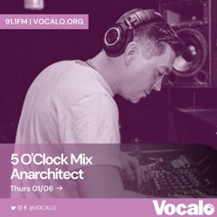 5 O'Clock Mix / Vocalo Radio / 91.1FM Chicago / 1.6.22