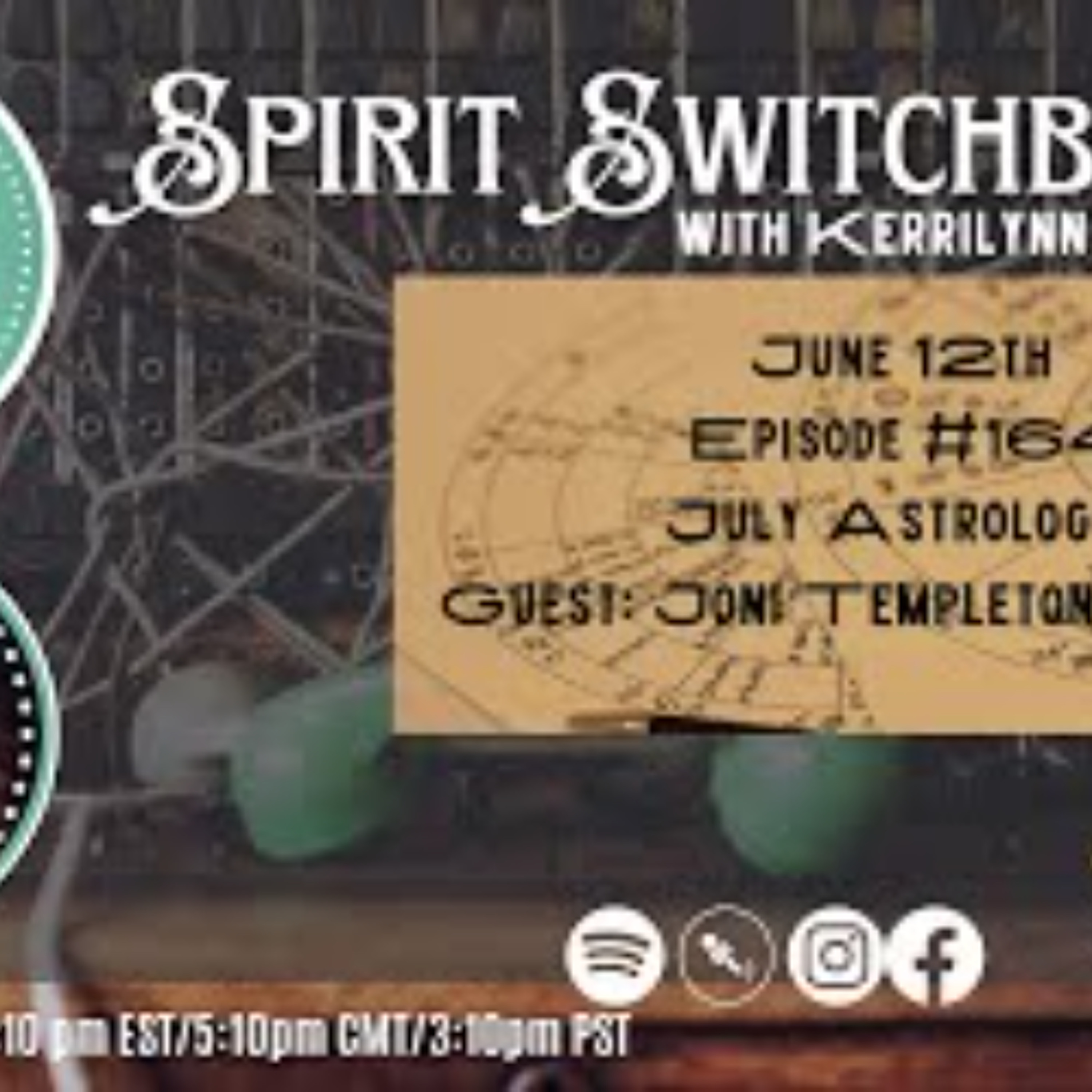 Spirit Switchboard- July Astrology with  Joni Templeton Skinner episode artwork