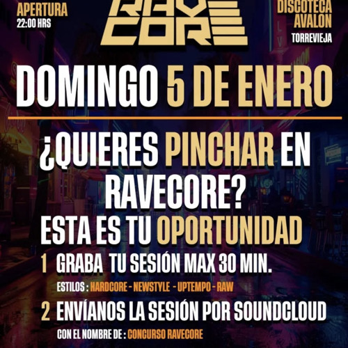 #concurso rave core