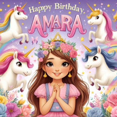 Happy Birthday, Amara!