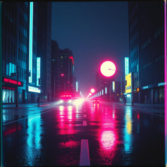 Neon Silence Between Us