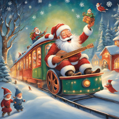 Santa Claus train / le train du père Noel