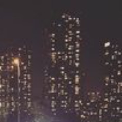 Doing the dishes at night