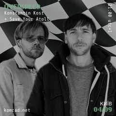 OVERSPEED 003 w/ Konstantin Kost + Save Your Atoll