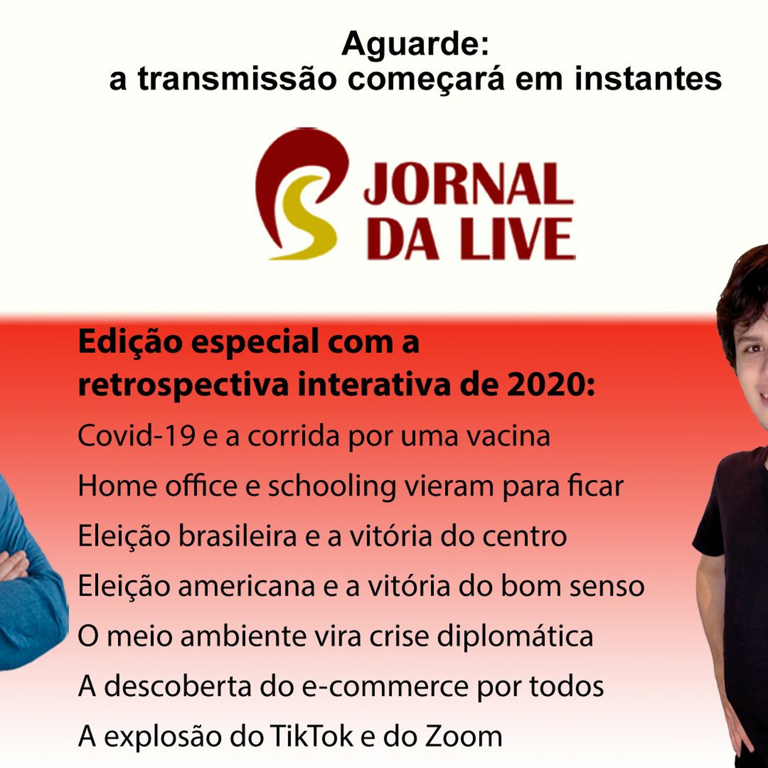 Jornal da Live - edição 50 - 19 de dezembro de 2020