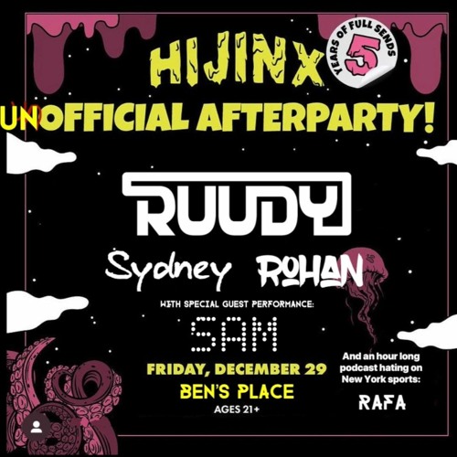 Ruudy - Unofficial Hijinx Afterparty Set