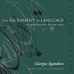 ✔Audiobook⚡️ The Sacrament of Language: An Archaeology of the Oath (Meridian: Crossing Aestheti