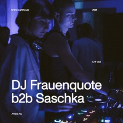 DJ FRAUENQUOTE B2B SASCHKA – AMORE LHF