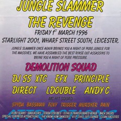 Andy C @ Jungle Slammer 1996 ft. Bassman, Trigga,  Spyda