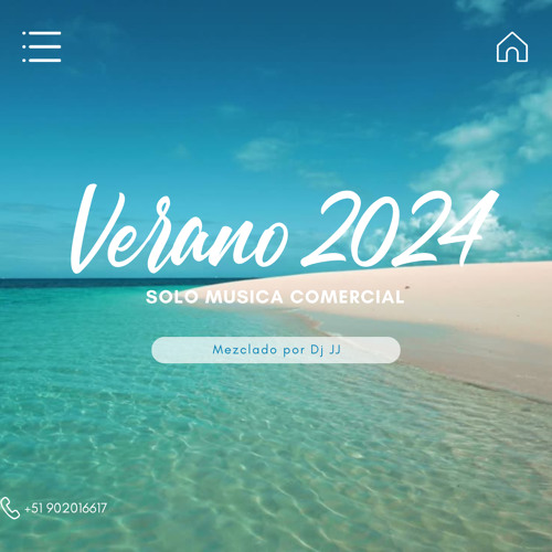 VERANO 2024 (SOLO CANCIONES COMERCIALES) MEZCLADO POR DJ JJ