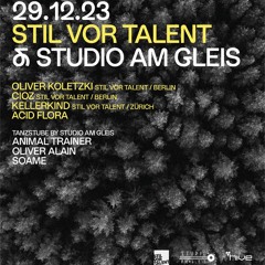 Oliver Alain - Stil vor Talent&Studio am Gleis im HIVE 29.12.23