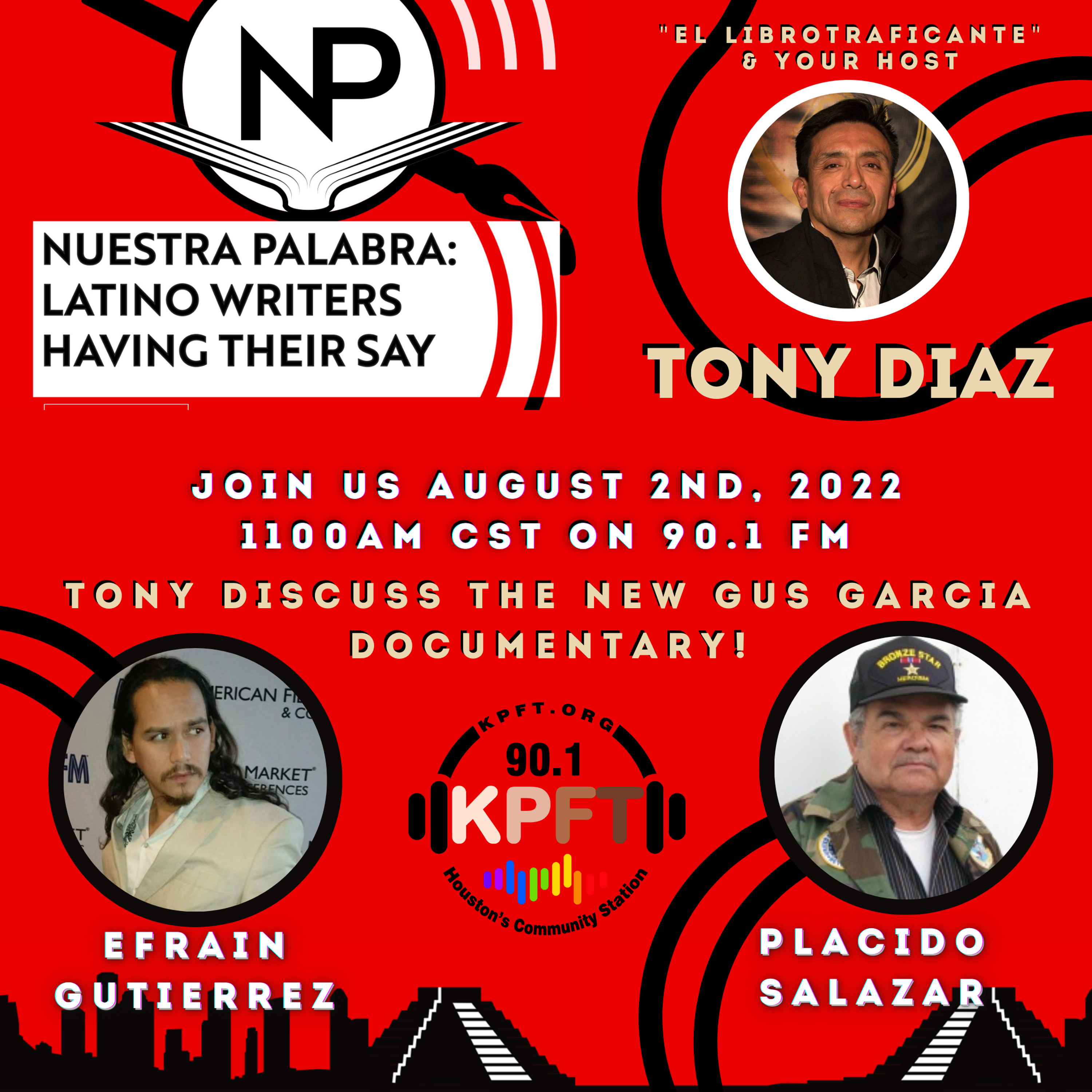 Nuestra Palabra: Latino Writers Have Their Say w/ Tony Diaz