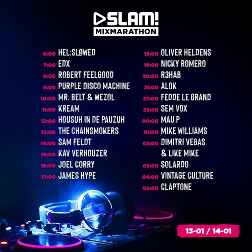 Stream Hel:sløwed Guestmix SLAM FM Mixmarathon by Hel:sløwed | Listen  online for free on SoundCloud