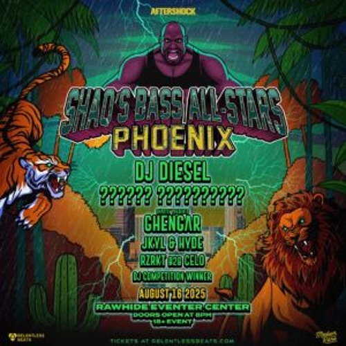 Shaq’s Bass All-Stars Phoenix DJ Competition 2025 Mix