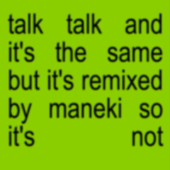 Charli XCX - Talk talk (Maneki Remix)
