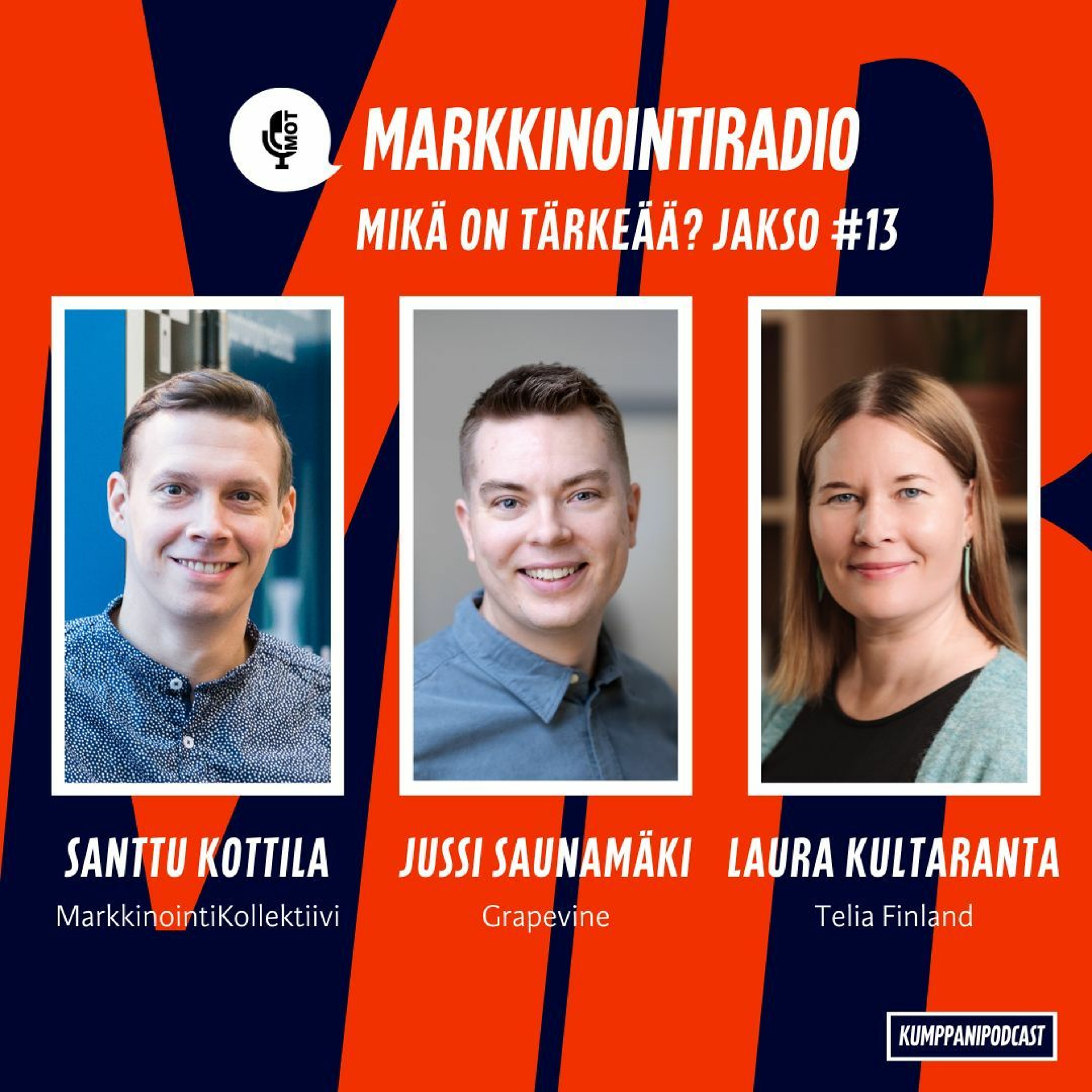 Mikä on tärkeää? - Jakso 13 - Temu - Tekoälyn vaikutus hakuihin - Retromainokset ja äänibrändäys episode artwork