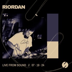 Riordan live At Sound On 07.19.24