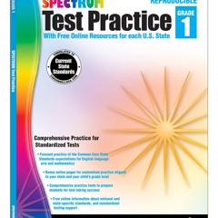 [❤ PDF ⚡] Spectrum Grade 1 Test Practice Workbooks, Ages 6 to 7, 1st G
